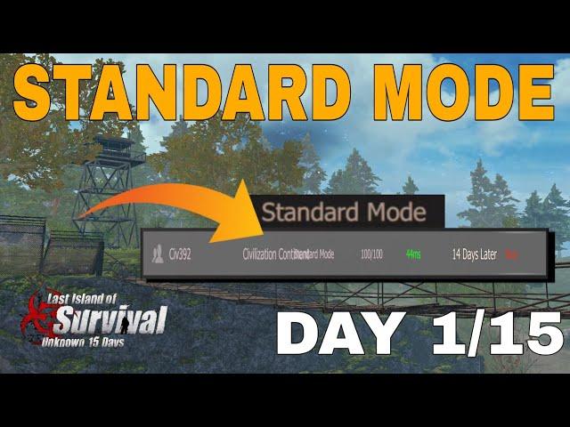 This is how i start on standard mode Last Island of Survival