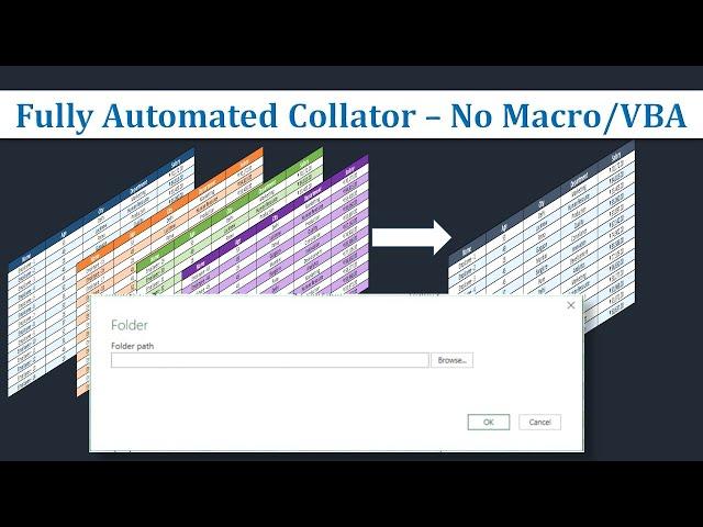 Fully Automated and Dynamic Collator in Excel   - No VBA or Macro Required