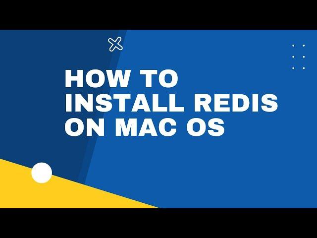 How to install redis in mac os @hustlewithaditya1.0