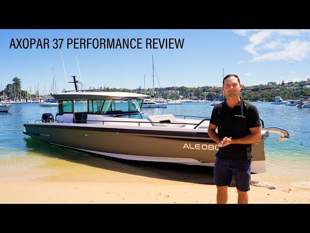 Axopar 37 Performance Review + Hull Design Explained