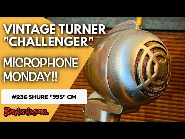 Best Blues Harmonica Microphones | Turner CX Vintage Bullet Space Age  - Microphone Monday 236