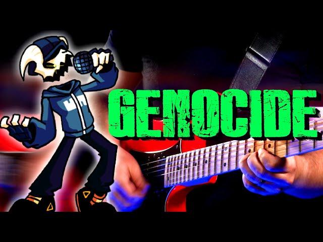 Genocide [Friday Night Funkin - Vs. EX / Tabi Mod] - Metal Guitar Cover | LongestSoloEver