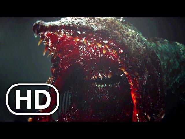 Gravemind Creature Meets Master Chief Scene 4K ULTRA HD - Halo Cinematic