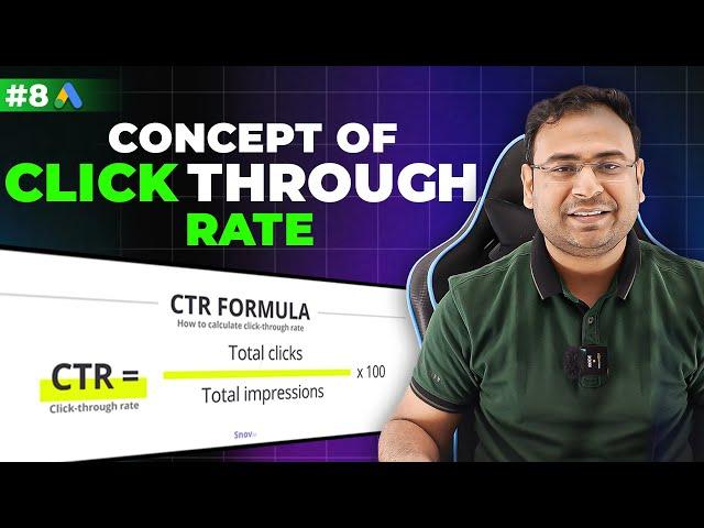 Google Ads Course | What is CTR, How to Calculate CTR, Viewable & Relative CTR| Part#8 | UmarTazkeer