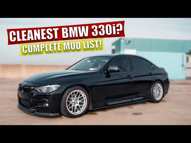 CLEANEST BMW 330i OUT THERE? Complete mod list breakout