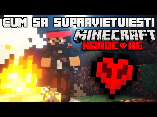 Cum sa Supravietuiesti pe Minecraft Hardcore! *Sfaturi*