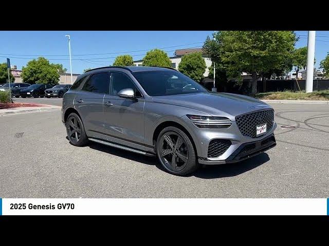 2025 Genesis GV70 Genesis Dublin Tri_Valley TRIM Livermore Pleasanton San_Ramon Savile Silver Obsid