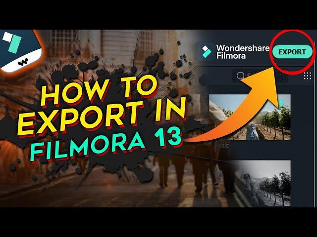 FILMORA 13.2 | HOW TO EXPORT VIDEOS IN FILMORA 13 | BEST EXPORT SETTING FOR YOUTUBE 2024 [HINDI]