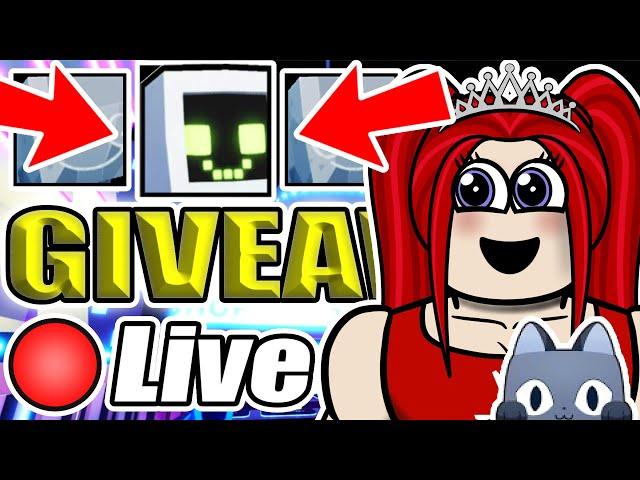  PET SIMULATOR 99 GIVEAWAY LIVE! Huge Pet & Enchant Giveaway @ 25 Likes!