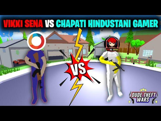 VIKKI SENA VS CHAPATI HINDUSTANI GAMER IN DUDE THEFT WARS MULTIPLAYER || SASTI GTA V