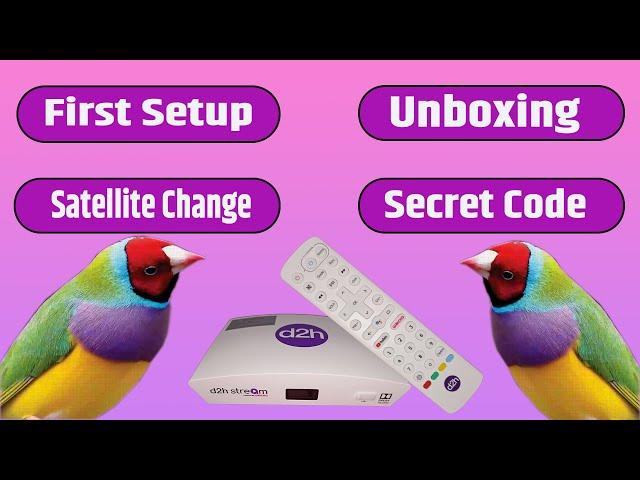 Dish D2h Stream Android Box | Unboxing | Setup | Secret Code