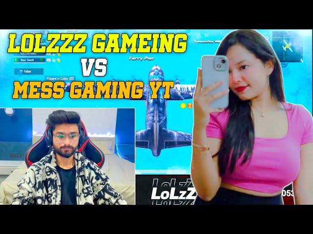 1 Time Hot Drop Fight LoLzZz Gaming vs Mess Gaming LoLzZz Gaming vs Girl Gamer i Rush Aj Video