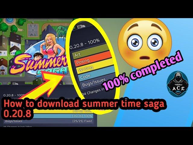 How  download summer Time saga || v0.20.8 || ace gaming || new version||