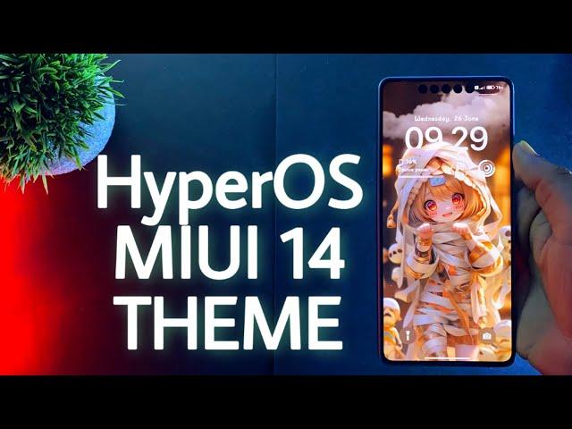 HyperOS + MIUI 14 Theme For Any Xiaomi Devices | New iOS 17 Style System Ui Theme | #ios17 #hyperos