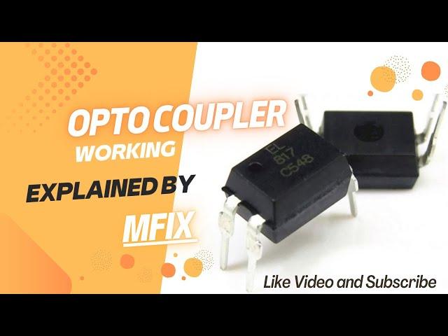 Photo Coupler | The Key Component of AC PCB |  Explained by Mfix Vijayawada