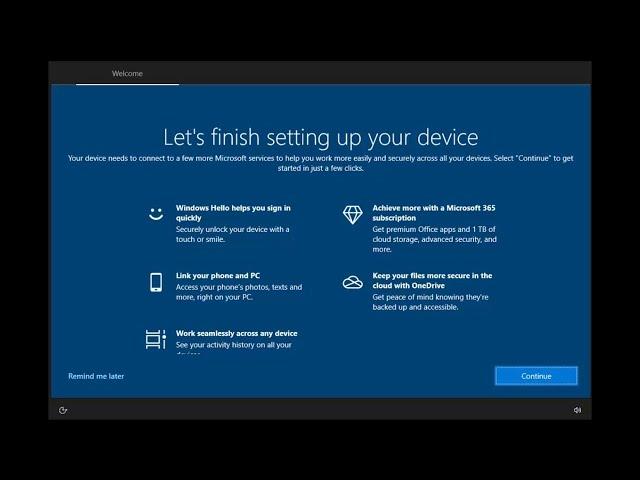 Stop Windows 10 asking you to Sign in with a Microsoft account