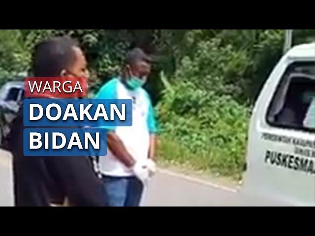 Video Warga Doakan Seorang Bidan di Dalam Ambulans yang Diduga Terpapar Covid-19 di Maluku