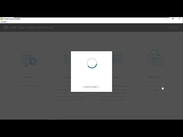 Demo Deploy VCSA vcenter 8