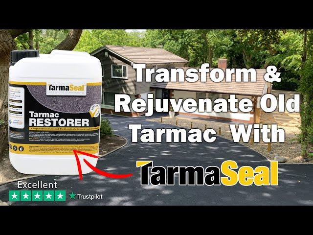 Tarmaseal is the durable alternative to Tarmac Paint, recolours, seals and protects old Tarmac