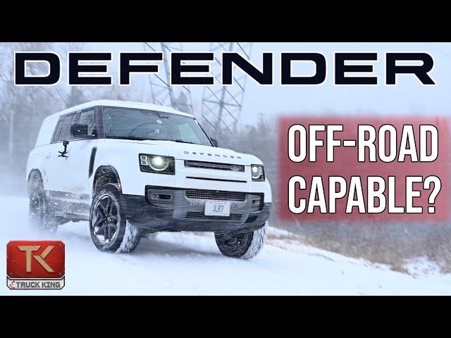 How's the 2024 Defender 4x4 System? We Tackle Icy Roads and Snowy Trails to Find Out