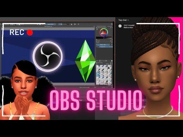 HOW TO RECORD GAMEPLAY USING OBS STUDIO| SIMS 4 TUTORIAL 2023