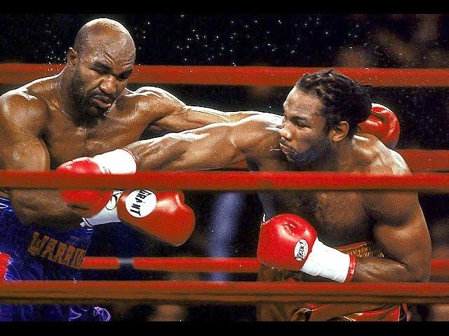 Бокс. Эвандер Холифилд - Леннокс Льюис 1 бой (ком. Гендлин) Evander Holyfield - Lennox Lewis I