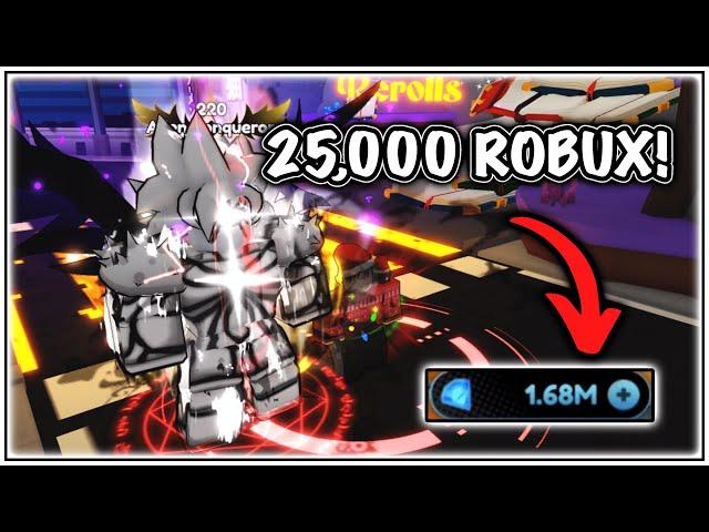 SPENDING 25,000 ROBUX Trying To Get ASTRAL Capsules! Anime Champions Simulator