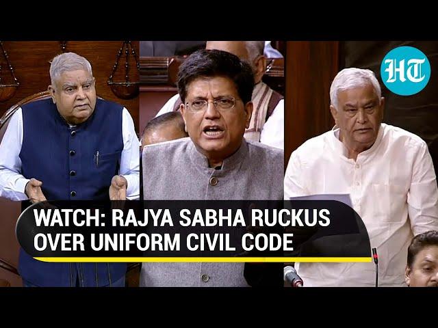 Modi Minister defends Uniform Civil Code Bill amid uproar in Parliament I Watch