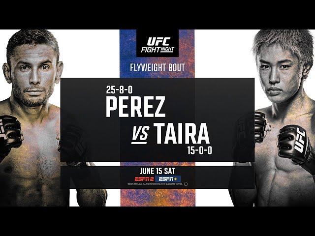 UFC Vegas 93: Perez vs. Taira  Full Card Preview & Betting Tips