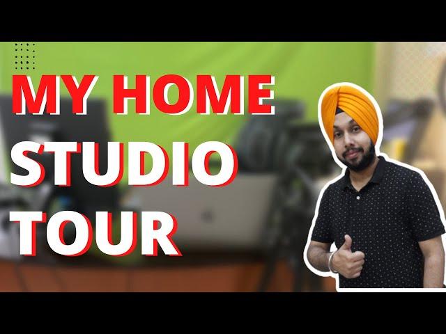 VLOG 1 | Home Studio Tour | Online Teaching Setup | CA Jasmeet Singh