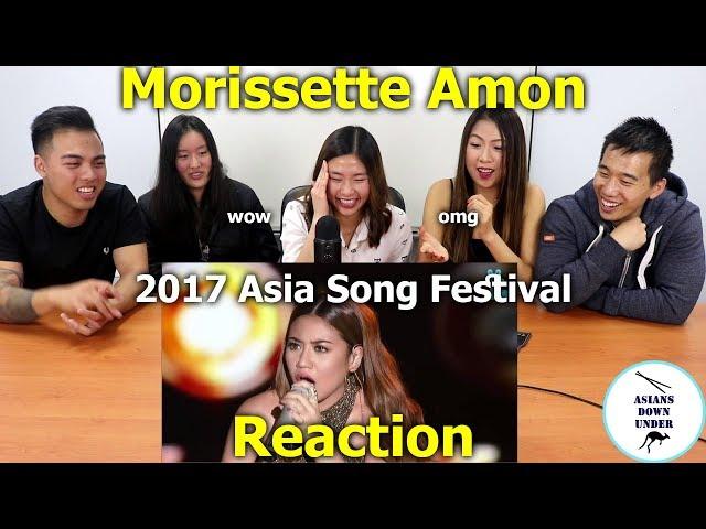 Morissette Amon - 2017 ASIA SONG FESTIVAL | Reaction - Aussie Asians