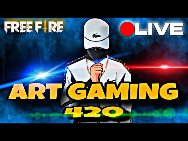 Free fire  art gaming 420 [ Live ] Random players  custom room  #freefire