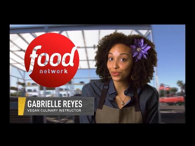 Watch Me Cook + Sing on Food Network! - Singing Vegan Chef Gabrielle Reyes