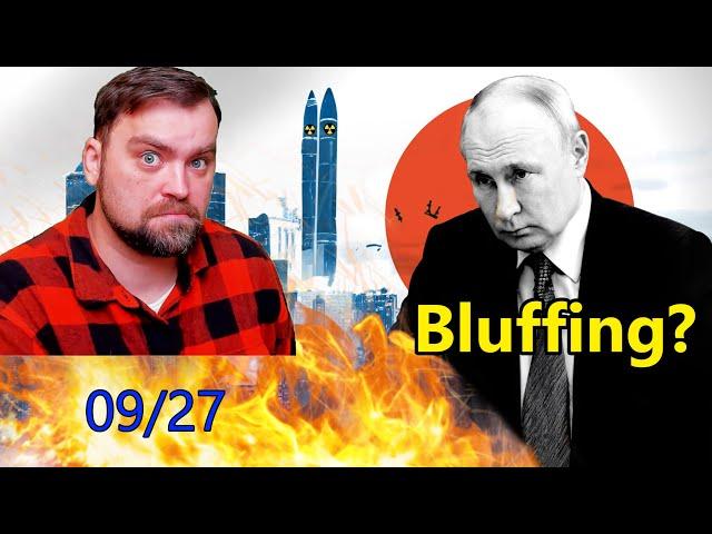 Update from Ukraine | Putin's Nuclear Gamble | Russian Thug Threatens the World