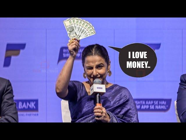 Vidya Balan Talks About Financial Independence A Must Watch