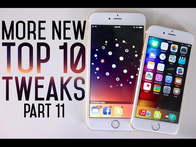 More New Top 10 iOS 8 Cydia Tweaks Part 11 - 8.1.2 Taig Jailbreak Compatible