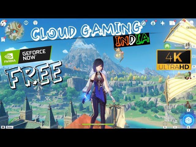 Play Genshin Impact On FREE Cloud Gaming INDIA #GeForceNow #JioCloudGaming