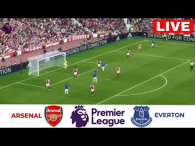 LIVE: Arsenal vs Everton | Premier League 2024 | Match Live Now