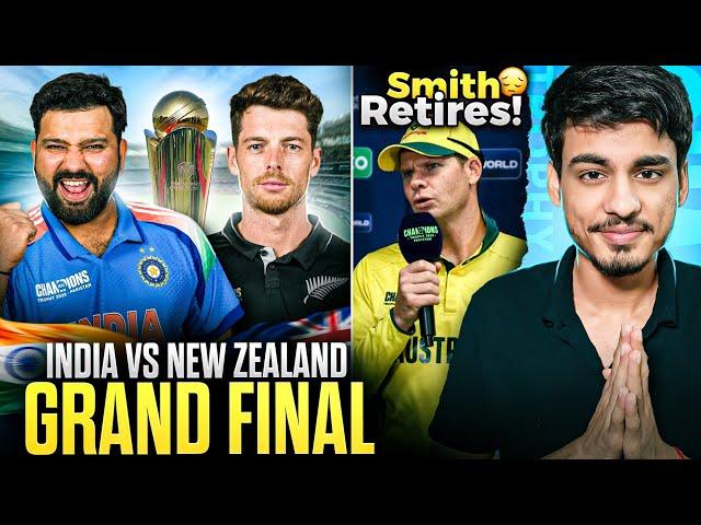 INDIA vs NEW ZEALAND in FINALS!  | PAKKU RO RHE  | Smith Retired  | Cric Point