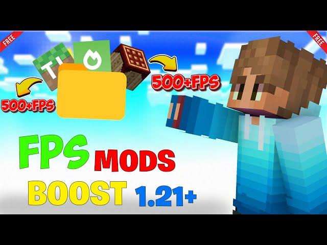 Best Fps Boost Mods For Pojav and Java 1.21 Update  in Hindi | (No Crash) |