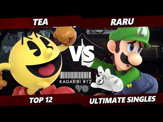 Kagaribi 12 - Raru (Luigi) Vs. Tea (Pac-Man) Smash Ultimate - SSBU