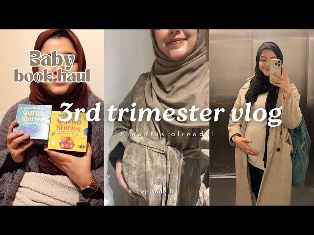 3rd Trimester Vlog | Baby book haul, daily routine & living alone | Pregnancy Diaries Ep. 8