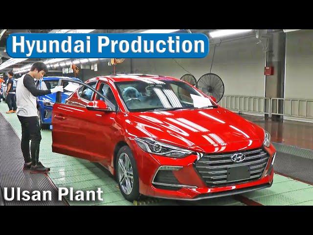 Giga Factories - Hyundai Production at Ulsan Plant South Korea