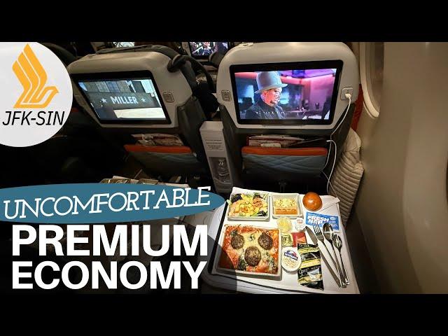 I Thought SINGAPORE AIRLINES PREMIUM ECONOMY Was Good Until I Tried It For 18 HOURS