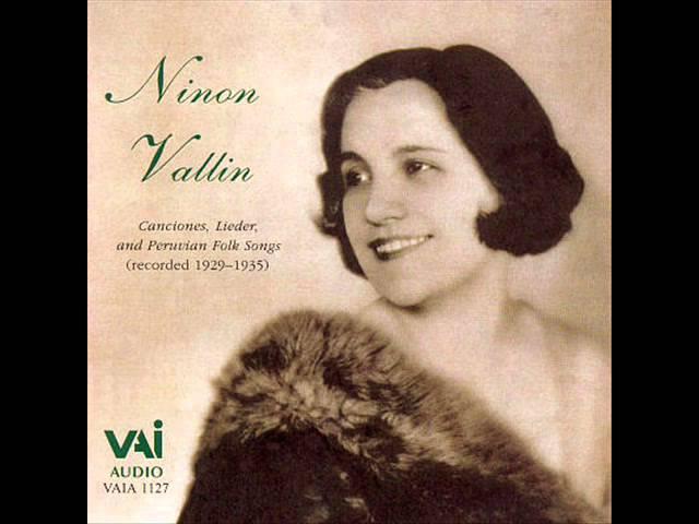 Ninon Vallin, "Ces lettres!,ces lettres!" Werther