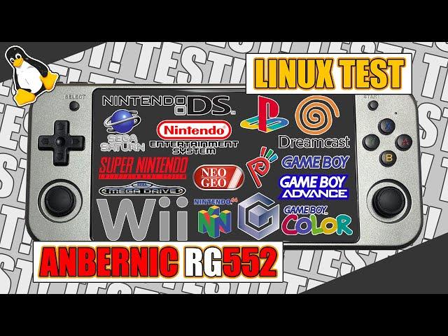 Anbernic RG552 Review - Linux / Batocera Test vom Android Handheld - Bester Android Handheld ?