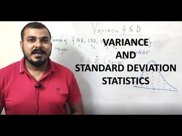 STATISTICS- Variance and Standard Devation