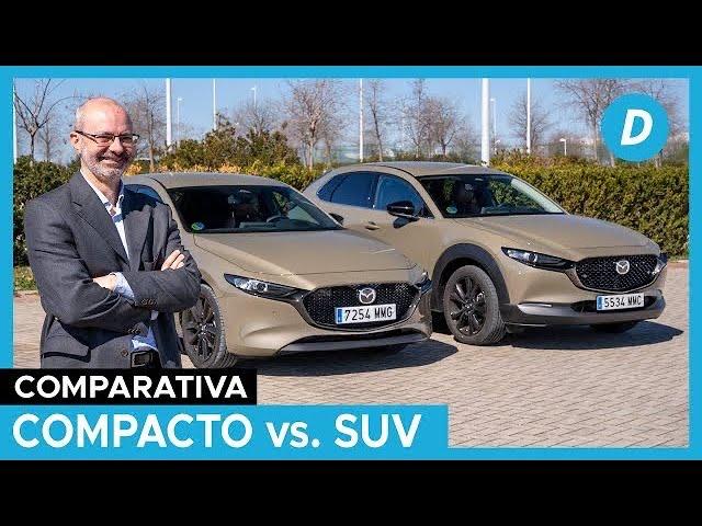 SUV o compacto ¿qué es mejor? Mazda CX-30 vs Mazda 3 | Diariomotor