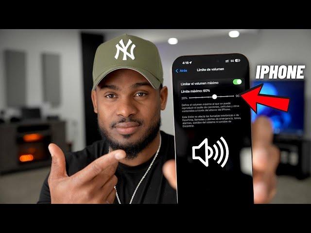 Turn on full volume power on your iPhone