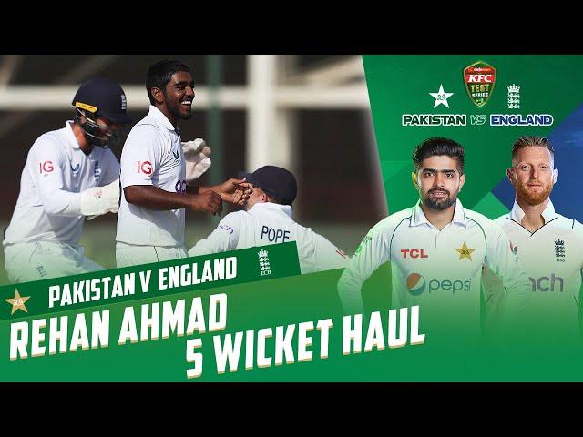 Rehan Ahmed Picks Up Five-Wicket Haul On Debut | Pakistan vs England | 3rd Test Day 3 | PCB | MY2L